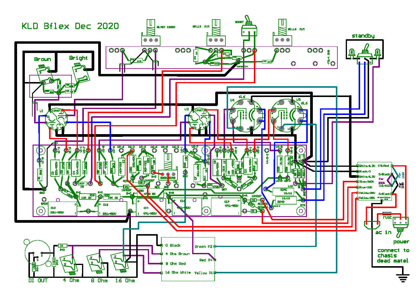 BFLEX25 layout